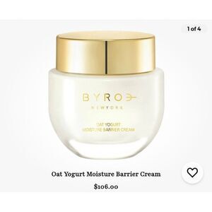 Byroe Oat Yogurt Moisture Barrier Cream 1.69 0z NIB